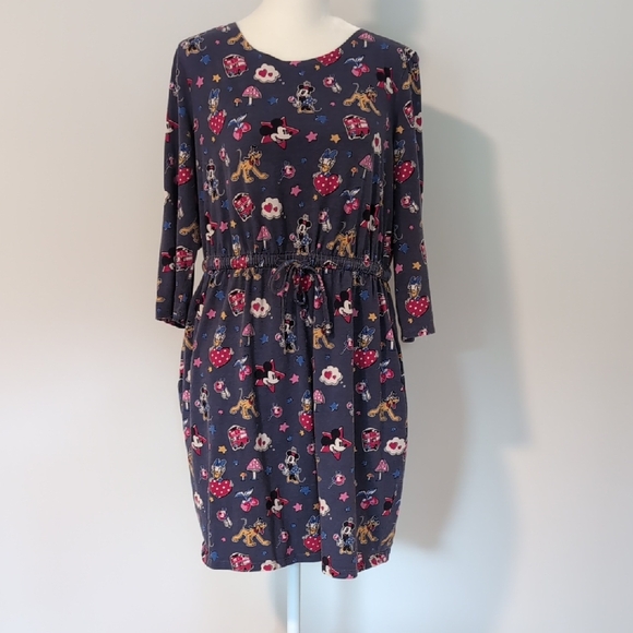 Disney x Cath Kidston Mickey & Friends Dress - Picture 1 of 7